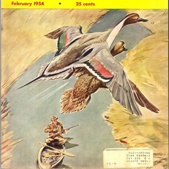 4 vintage Hunting Fishing magazines 1949 1951 52 54 back issues sporting - Picture 3 of 6